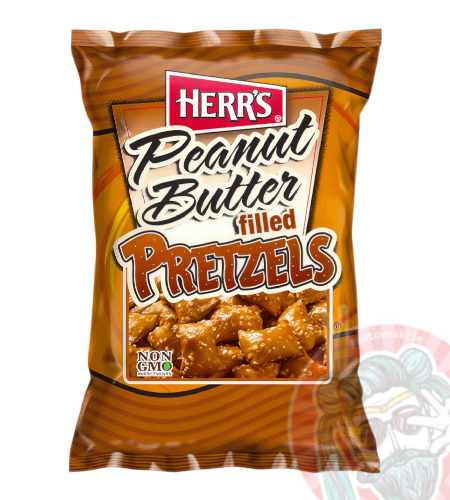 Herr's Pretzels Plnené Arašidovým Maslom 113g USA