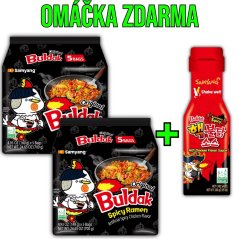[Omáčka ZDARMA] 10 Pack Rezance Samyang Buldak Chicken Ramen 140g KOR