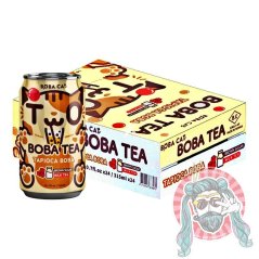 Boba Cat Bubble Tea Brown Sugar Tapioca Karton (24x315ml) TWN