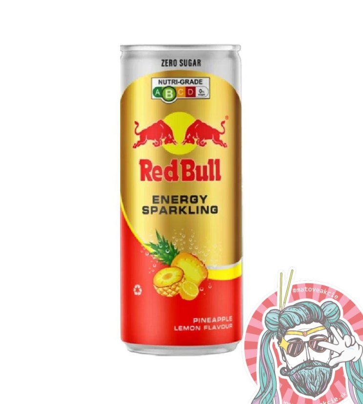 Red Bull Zero Energy Drink Ananas Citrón250ml