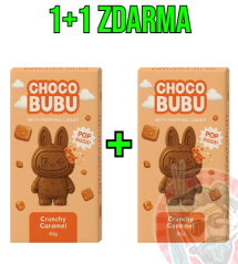 [1+1 ZDARMA] Chocobubu Popping Chocolate Crunchy Caramel 80g