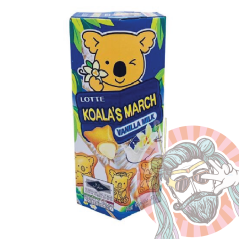 Koala Sušienky Plnené Vanilkou 37g THA