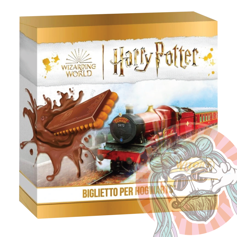 Harry Potter Sušienka s Mliečnou čokoládou "Lístok na nástupište 9¾" 126g ITA