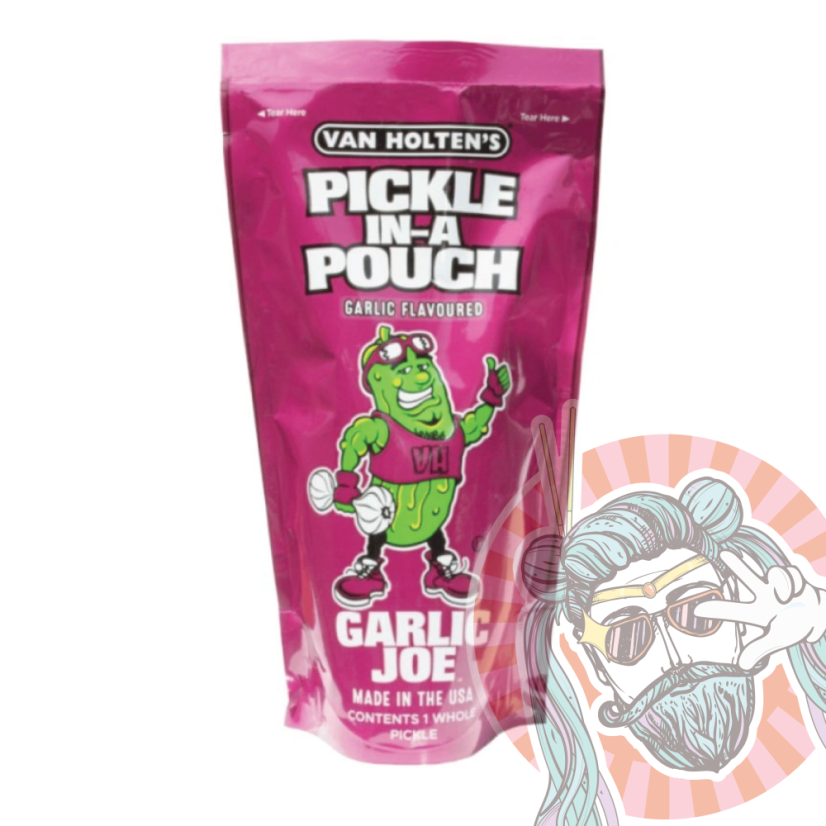 Van Holten's Garlic Joe Dill Pickle Cesnaková Kvasená Uhorka 306g