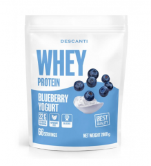 Descanti Whey Protein Čučoriedka Jogurt 2000g
