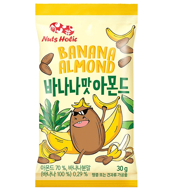 NutsHolic Mandle Banana 30g KOR