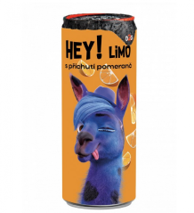HEY! LIMO Pomaranč 250ml