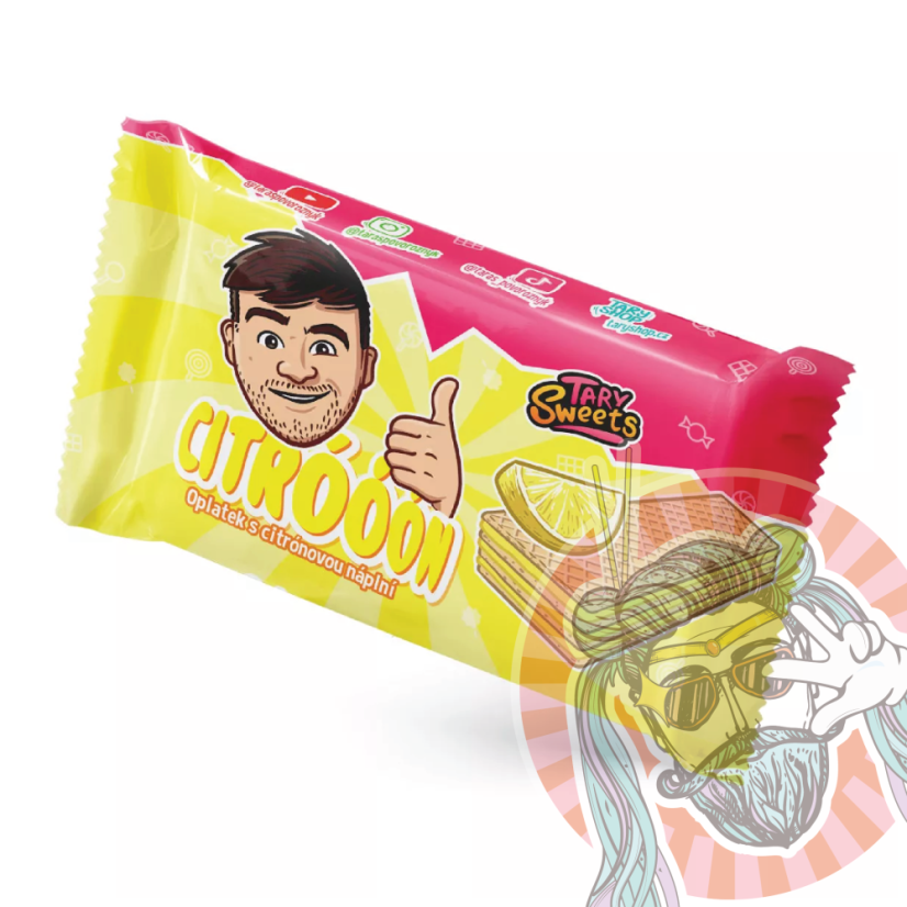 Tary Sweets Citrónové Oplátky 40g