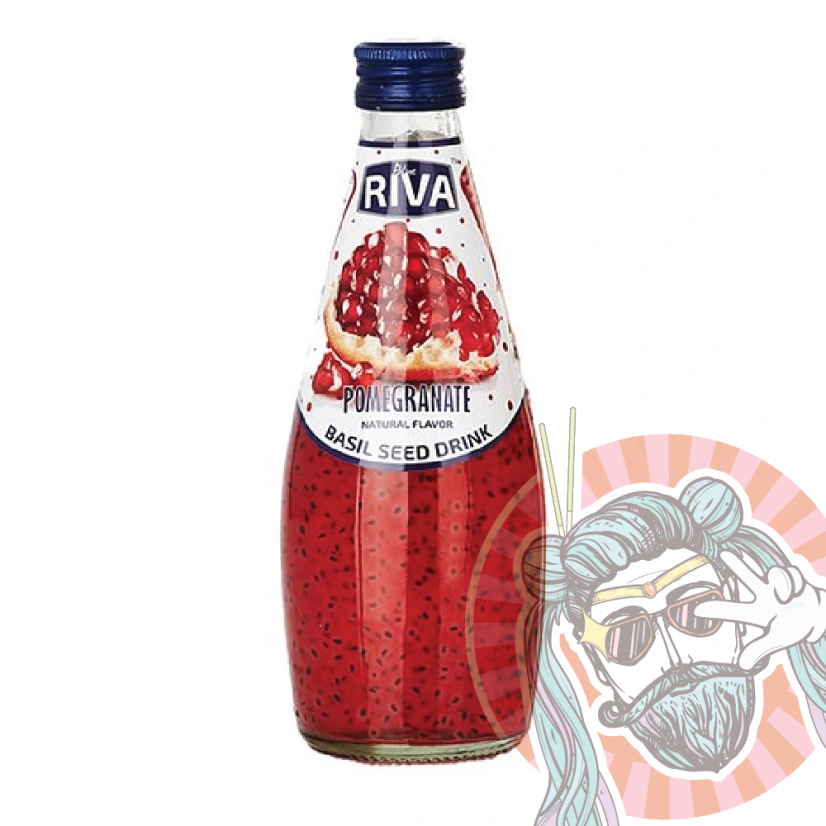Riva Basil Seed Drink Granátové Jablko 290ml