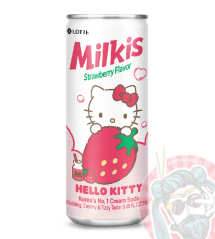 Milkis Hello Kitty Strawberry Cream Soda 250ml KOR