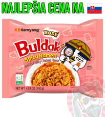 Samyang Buldak Rose Chicken Rezance (Creamy Bacon) 140g KOR