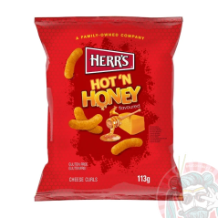 Herr's Hot 'n Honey Cheese Curls 113g