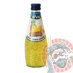 Riva Basil Seed Drink Ananás 290ml