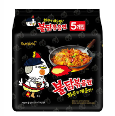 5 Pack Rezance Samyang Buldak Chicken Ramen 140g KOR [4+1 ZDARMA]