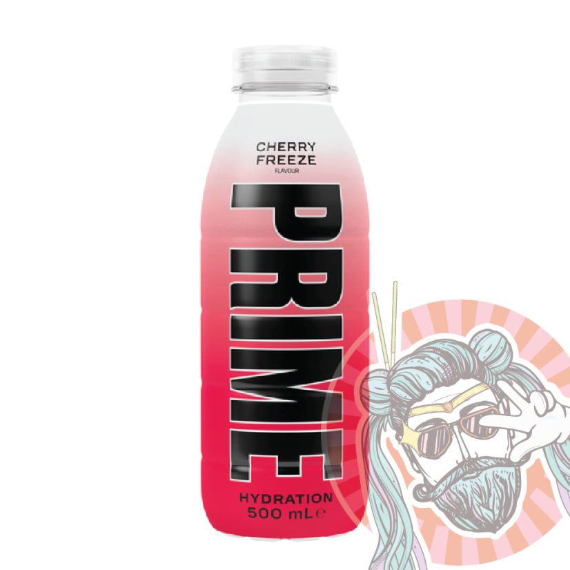 PRIME Cherry Freeze hydratačný nápoj (KSI x Logan Paul) 500ml UK