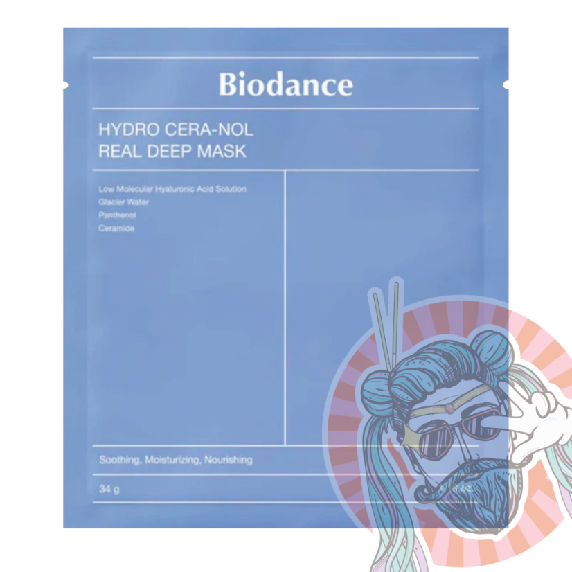 Biodance - Hydro Cera-nol Real Deep Mask - Hydratačná kolagénová plátienková maska - 1 ks x 34 g