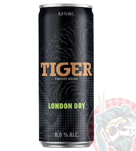 Tiger Energy Drink London Dry 250ml