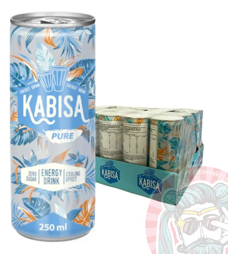 Kabisa Pure Energy Drink Zero Karton (24x250ml) Kabisa Pure Energy Drink Zero Karton (24x250ml)