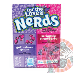 Nerds Cukríky Hrozno a Jahoda 47g