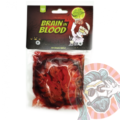 Brain in Blood želé cukrovinka v tvare mozgu v glukózovom sirupe 120g