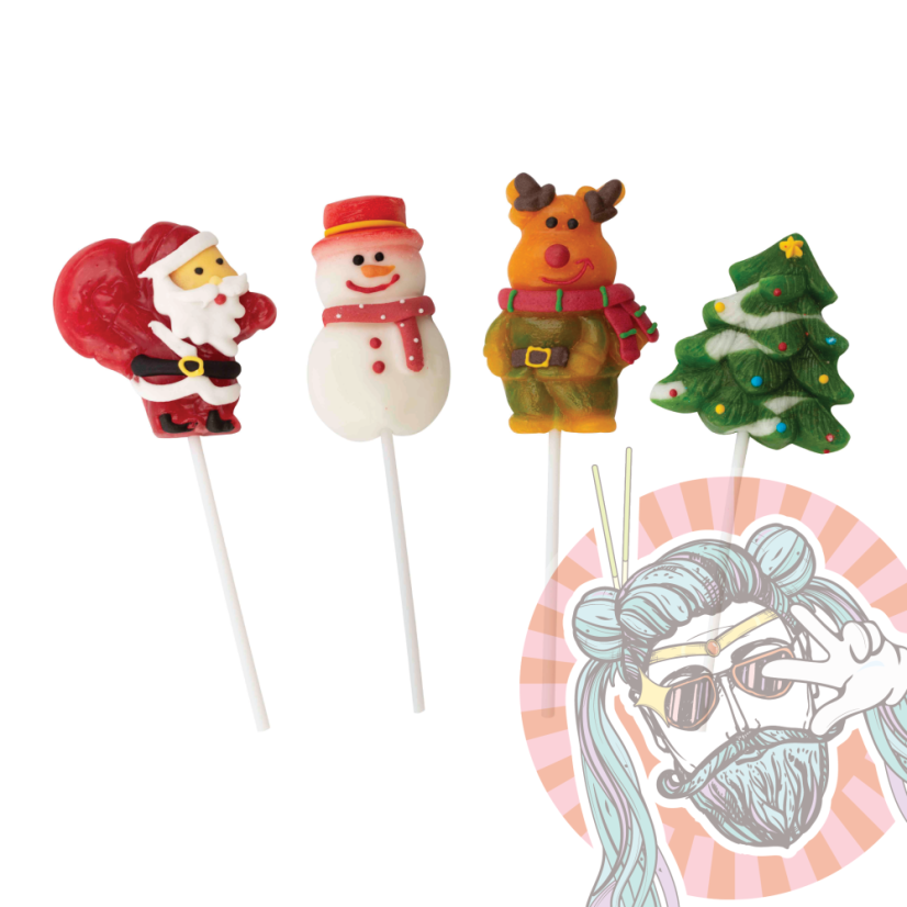 Xmas Lízatko 40g - Tvar: Sob