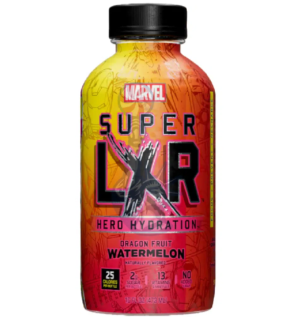 Arizona Marvel Super LXR Dragon Fruit Watermelon 473ml USA