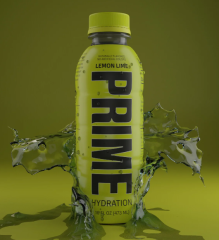 PRIME Lemon Lime (KSI x Logan Paul) 500ml USA (minimálna spotreba 31.5.2024)