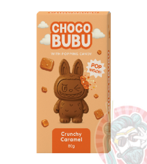 Chocobubu Popping Chocolate Crunchy Caramel 80g