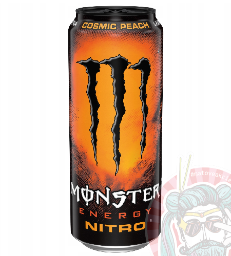 Monster Energy Drink Nitro Cosmic Peach 500ml UK
