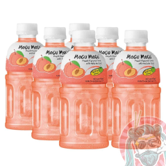 Mogu Mogu Džús s Kúskami Želé Broskyňa (6x320ml) 1,92L
